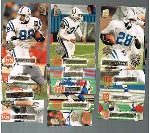 Colts 13 Karten TEAM SET Marshall Faulk RC 1994 Topps Stadium Club Super Bowl XXIX - Bild 1 von 1