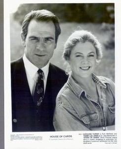 Vintage Photo 1992 House Of Cards TOMMY LEE JONES  Kathleen Turner  