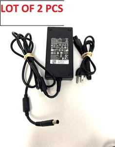 Lot of 2 Genuine Dell 180W Laptop Charger AC Adapter Power DA180PM111 19.5V - Picture 1 of 4