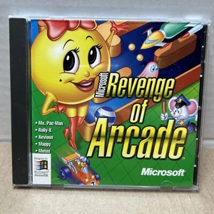 Microsoft Revenge of Arcade / Retro Vintage ~ 1998 ~ Juego CD-ROM para PC - Imagen 1 de 3
