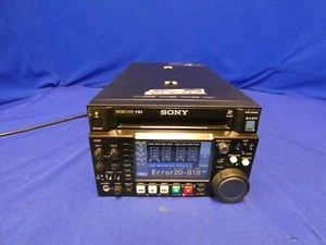 Sony PDW-HD1500 XDCAM HD Half Rack Recorder, Error 20-818, Laser Hours 2,501 - Picture 1 of 14
