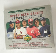 2005 Upper Deck Update Prospect Edition Baseball Hobby Box Factory Sealed