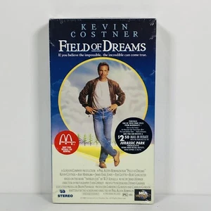 Field of Dreams VHS 1992 Rare McDonalds Promo New Sealed MCA Watermark Fast Ship - Picture 1 of 8