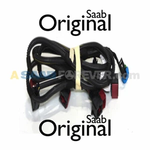 SAAB 9-3 03-07 FOG LIGHT WIRING HARNESS FRONT BUMPER NEW GENUINE OEM 12767810 - Picture 1 of 2