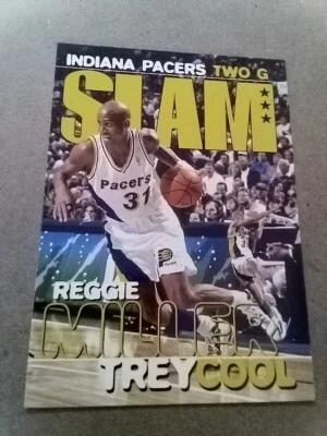 1996-97 NBA Hoops - #322 Reggie Miller - Image 1 of 2