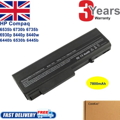TD06 TD09 Battery for HP EliteBook 6930p 8440p 8440w ProBook 6450b 6550b 6555b - Image 1 of 4