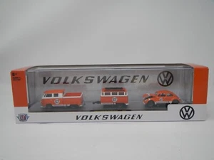 M2 Machines 1960 VW Double Cab Truck USA Model & 1967 VW Beetle Deluxe U.S.A. - Picture 1 of 8