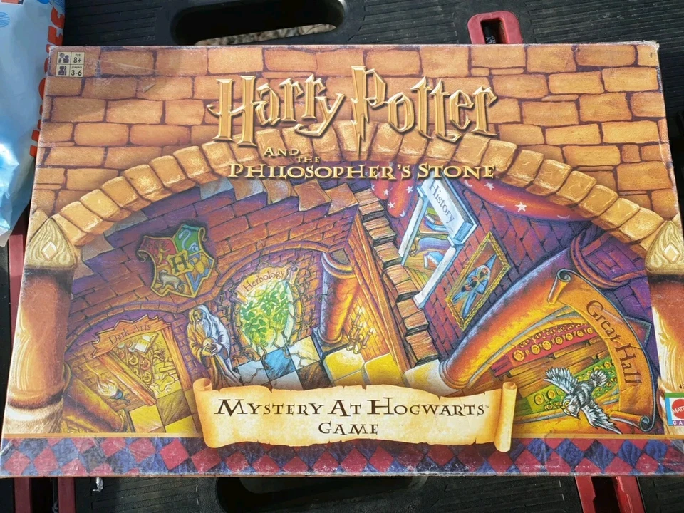 M. Harry Potter The Philosopher's Stone Mystery At Hogwarts Board Game mattel - Image 1 of 1