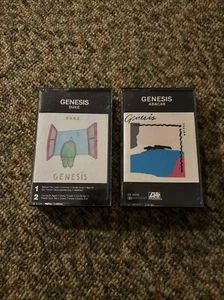 GENESIS Duke And Abacab Atlantic Records Cassette Tapes CS16014 CS19313 TESTED - Picture 1 of 4