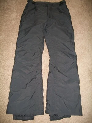 PANTALONES ESQUÍ NIEVE AISLADOS GRIS OSCURO COLUMBIA OMNI-TECH USADOS EN EXCELENTE ESTADO PARA MUJER TALLA S 112 Foto 1 de 4
