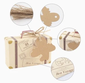 30 Pcs Mini Suitcase Favor Box | Party Favor | Loot Bag - Picture 1 of 4