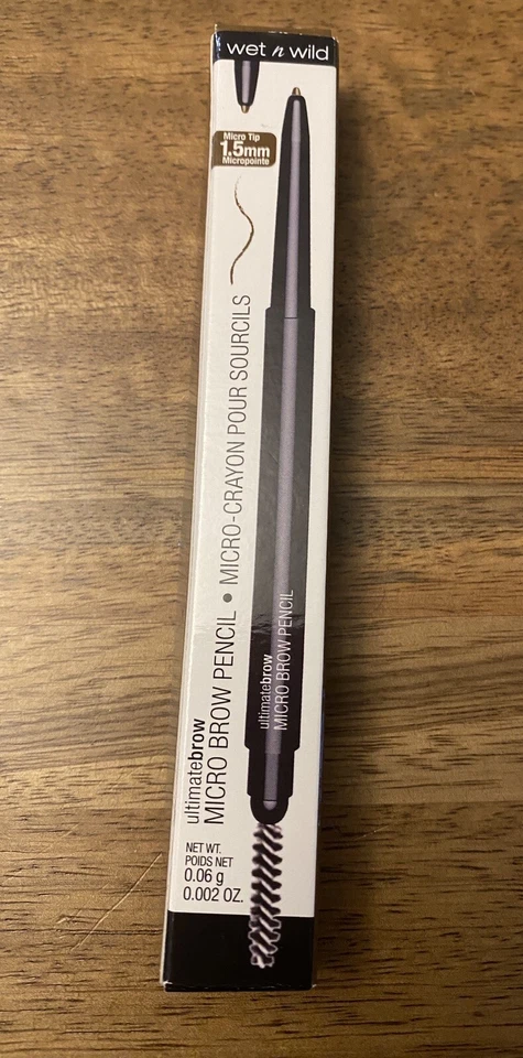 WET N WILD | Ultimate Brow Micro Tip Brow Pencil 1.55mm #645A Soft Brown | NEW! - Image 1 of 4