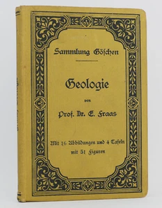 Eberhard Fraas: Geología (Colección Göschen, tomo 13) - Imagen 1 de 5