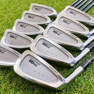 Men's PRGR Iron Set DATA811 3-PAS 10pcs Graphite Shaft Flex R Left Handed - Picture 1 of 19