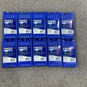 10 Ct Freez Pak Reusable Ice Substitute Lifoam Refreezeble Cooler Packs USA - Picture 1 of 5