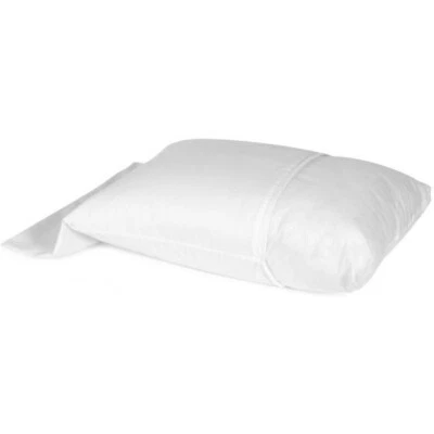 MANCHESTER MILLS 1 DOZEN Waterproof Vinyl Zippered Pillow Protector Covers Standard Size 21x27