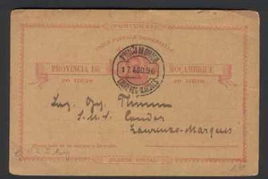 Papelería S80 Portugal 1896 Postal Dirigida Cancelada - Imagen 1 de 1