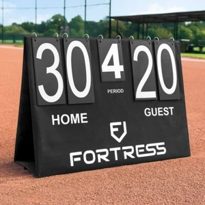 FORTRESS Portable Baseball Scoreboard | MANUAL SCOREBOARD FOR BASEBALL/SOFTBALL - Picture 1 of 3