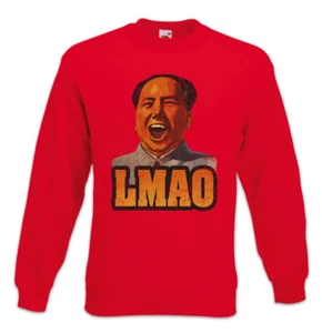 LMAO Sweatshirt Pullover Mao Fun Communism Zedong Communist Communistic - Picture 1 of 1