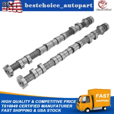 Paquete de 2 árboles de levas para Chevrolet Equinox Captiva Sport Impala GMC Terrain 2,4 L Foto 1 de 4