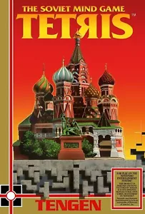 Tetris Tengen NES Retro Wandposter mehrere Größen verfügbar 11x17-24x36 - Bild 1 von 1