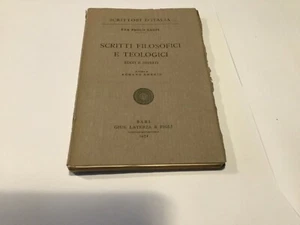 sarpi, philosophical and theological writings laterza 1951 - Picture 1 of 1