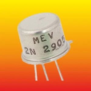 2N2905 LOT OF 5 MEV SILICON PNP TRANSISTOR 0.6 W 0.6 A ~ 2N2904 2N5153 - Picture 1 of 2