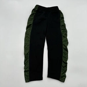 Jordan Therma-Fit Sweatpants Kids Girls Size 6 M Black & Green Pocket …#21729 - Picture 1 of 14