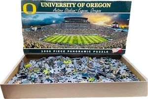 Rompecabezas de sierra panorámica Oregon Ducks 1000 piezas. Autzen Stadium Eugene, Oregon UO - Imagen 1 de 6