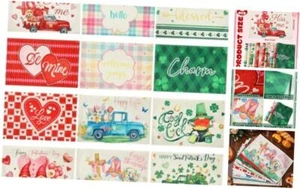 12 Pcs Love Valentine's Day Easter St. Patrick's Day Shamrock Clover Stylish - Picture 1 of 7