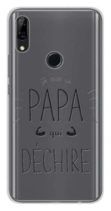 Coque en silicone imprimée compatible Huawei P Smart Z Papa qui déchire - Imagen 1 de 3