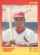 1989 St. Petersburg Cardinals Star #1 Franklin Abreu