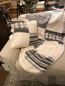 Suéter Pottery Barn Patchwork Tiro 50 x 60" NUEVO con Etiquetas - Imagen 1 de 3