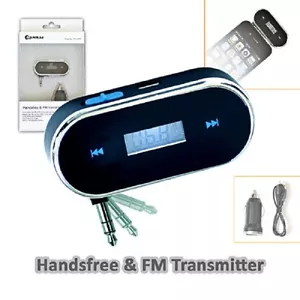 Handsfree & FM Transmitter FM Radio Transmitter, Play your music and enjoy it v - Picture 1 of 1