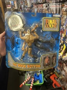 WWF Vintage Jakks 2002 Final Count Series The Rock Bottom Rock Vs Angle Raro - Imagen 1 de 6
