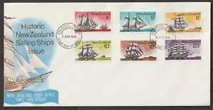 (N5)MALAYSIA NEW ZEALAND 1975 HISTORIC NZ SAILING SHIPS FDC. - Picture 1 of 1