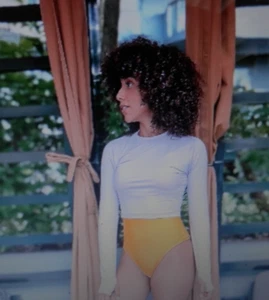 BloqUV Women's UPF 50+ Sun Protection Active Crop Top Size Med - Picture 1 of 7