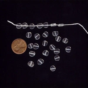 36 CRISTAL DE VIDRIO DE COLECCIÓN HECHO A MANO 3x6mm. CUENTAS DE DISCO NUGGET 4175 - Imagen 1 de 1