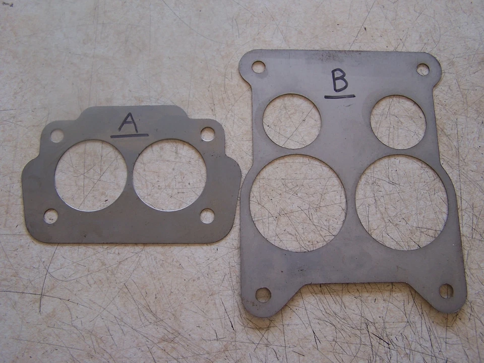 Rochester Carburetor Heat Riser Stainless Plate - Image 1 of 1