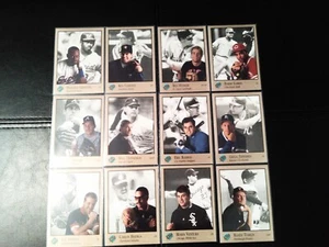 MLB 1992 LEAF Baseball Card Lot 12 Card Lot LEAF STUDIO 92 NEAR MINT NO DUPICATE - Picture 1 of 3