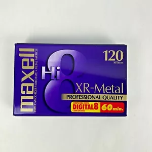 Maxell P6-120XR Metal Professional Quality Sealed Hi8 Digital8 Video Tapes NEW - Picture 1 of 6
