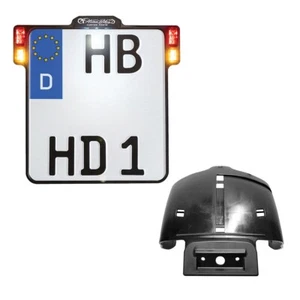 HeinzBikes LICENSE PLATE HOLDER REAR CONVERSION SET FOR HARLEY-DAVIDSON FAT BOB 2018: sc - Picture 1 of 12