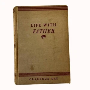 Leben mit Vater Clarence Tag 1935 Alfred Knopf Erstausgabe Vintage Hbk Buch - Bild 1 von 10