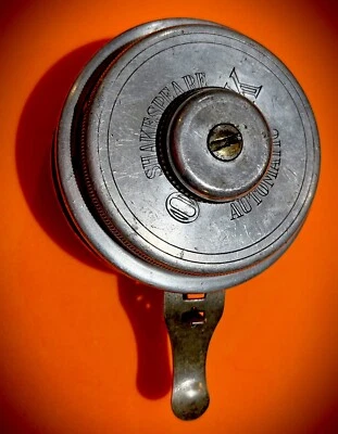 Carrete de mosca automático vintage de coleccionista Shakespeare OK 1821 modelo HS - funciona Foto 1 de 4