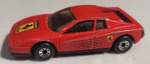Scatola Match Vintage Ferrari Testarossa 1/59 Macao - 1986 - Foto 1 di 6