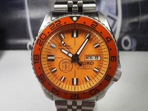 SEIKO SCUBA DIVERS SKX007 AUTO MENS WATCH 7S26-0020 'ORANGE PRODIVER' -SN 791979 - Picture 1 of 12