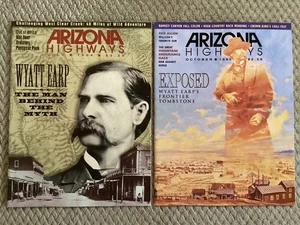 Arizona Highays Magazine 2 Issues 1994/95 Lot Wyatt Earp Covers - Picture 1 of 6