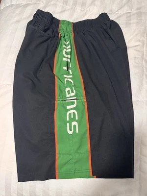 Miami Hurricanes Shorts Preowned/Team used - Image 1 of 2