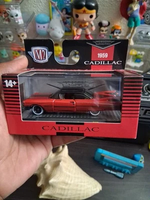 M2 MACHINES 2025 PREMIUM EDITION - 1959 CADILLAC SERIES 62  RED / BLACK R102 - Image 1 of 4
