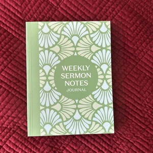 Weekly Sermon Notes Journal : An Inspirational Notebook . NEVER USED. As New - Picture 1 of 2